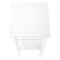 Monarch Specialties Accent Table, Side, End, Plant Stand, Square, Living Room, Bedroom, White Laminate, White I 3279 - alternate 8